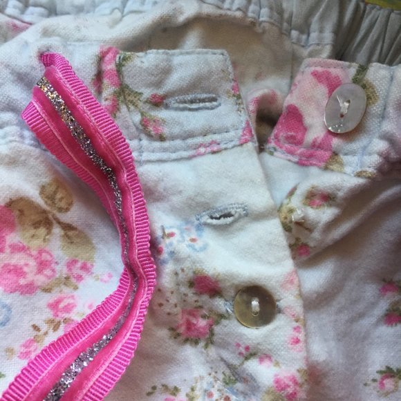 Rose Print Brushed Flannel Lounge Pants NWOT - Picture 7 of 7